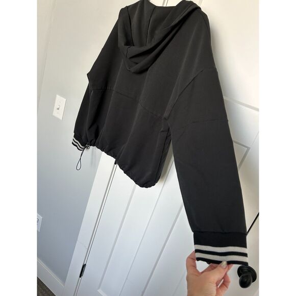 AVIA WOMEN'S LIGHTWEIGHT HOODED SPORTS JACKET WITH DRAWSTRING WAIST SIZE L - Picture 3 of 8